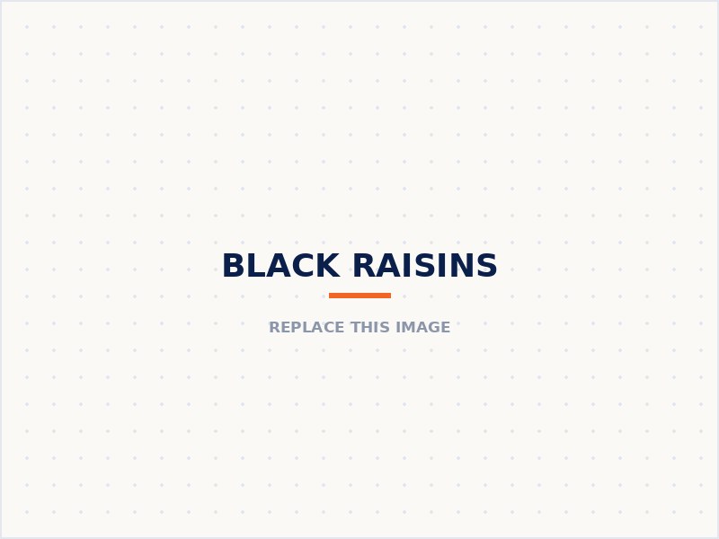 Black raisins in a bowl with fresh black grapes